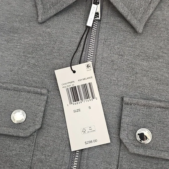 Michael Kors Ponte Men's Gray Jacket